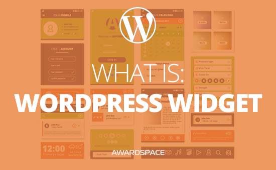 What is Widget in WordPress